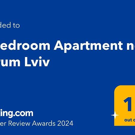 3 Bedroom, 2 Bathroom Apartment Near Forum Lvov Exteriér fotografie